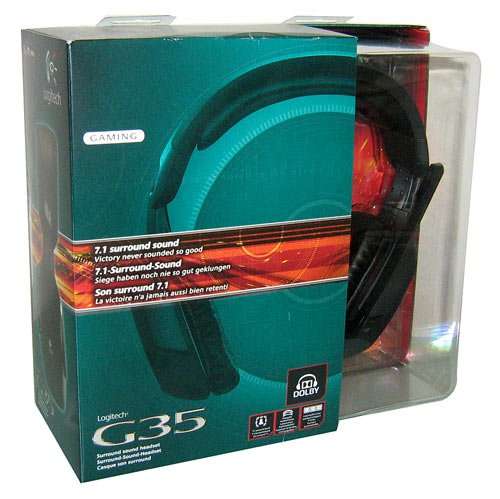 Logitech G35 7.1 surround sound gaming headset