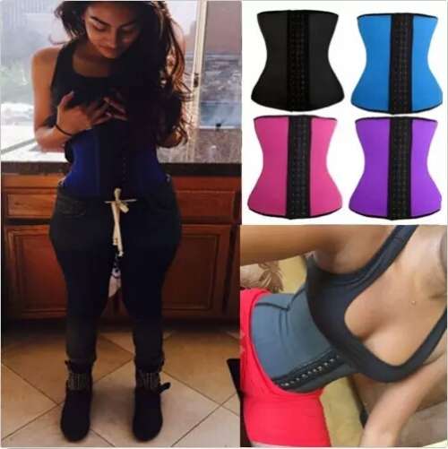 25 steel bone waist trainers