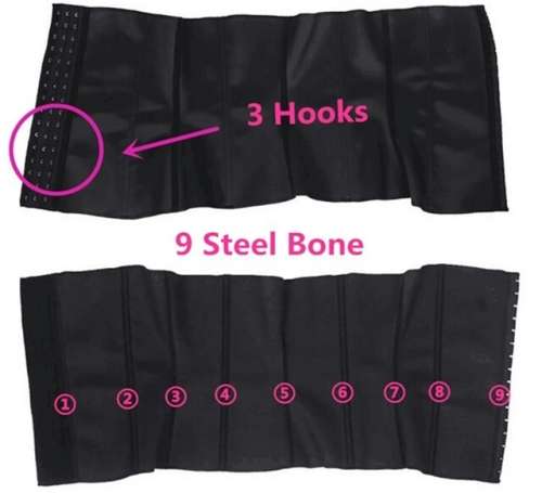 9 steel bone waist trainers