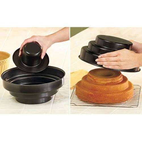 3 tier cake mould