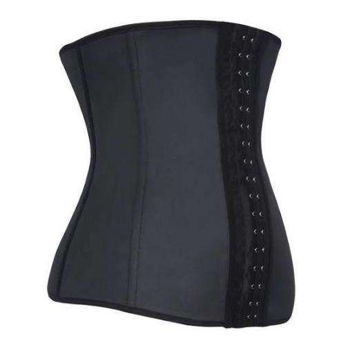 09 STEEL BONE  LATEX WAIST TRAINERS