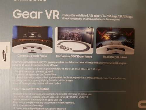 Samsung Gear VR (Oculus) for Note5 / S6 edge+ / S6 / S6 edge / S7 / S7 edge