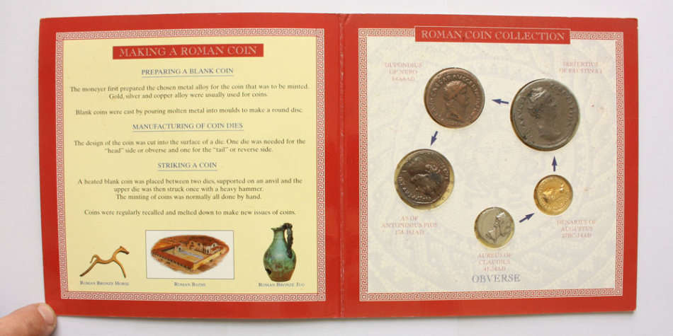 Reproduction Roman Coins Set