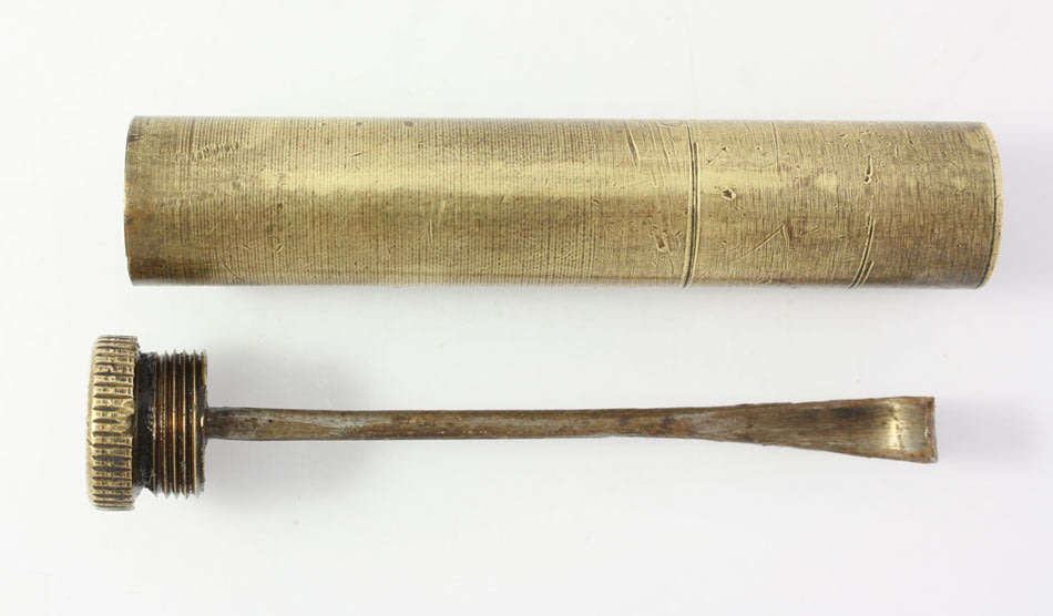 Lee Enfield 303 Brass Oiler Bottle