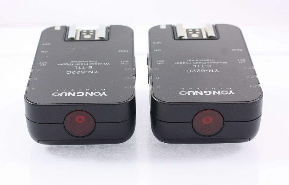 Wireless Flash Trigger x 2 For Canon - Yongnuo YN622C Transceiver