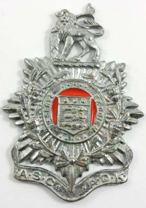 Admin Service Corps Cap Badge