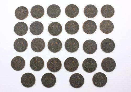 SA Farthing x 28 - 1938