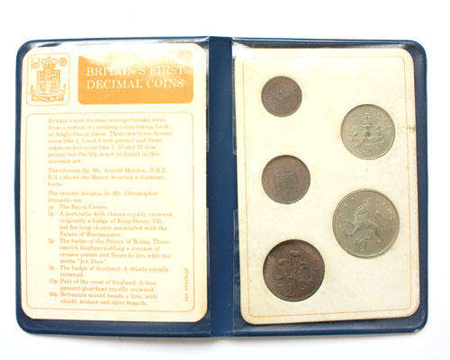 Britain's First Decimal Coins