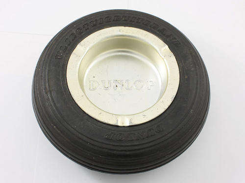 Vintage Dunlop Aircraft Tyre Ashtray