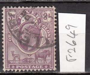 Orange Rive Colony 3d KEVII Stamp