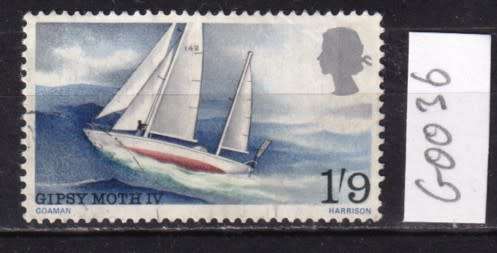 GB Single 1s 9d Sir Chichester`s World Voyage Stamp Mint (Face Value R 2.00+)