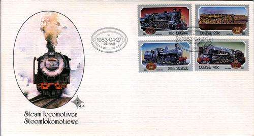 RSA FDC No. 4.4 Steam Locomotives