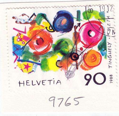Switzerland 1988 Single Stamp (90). As Image.