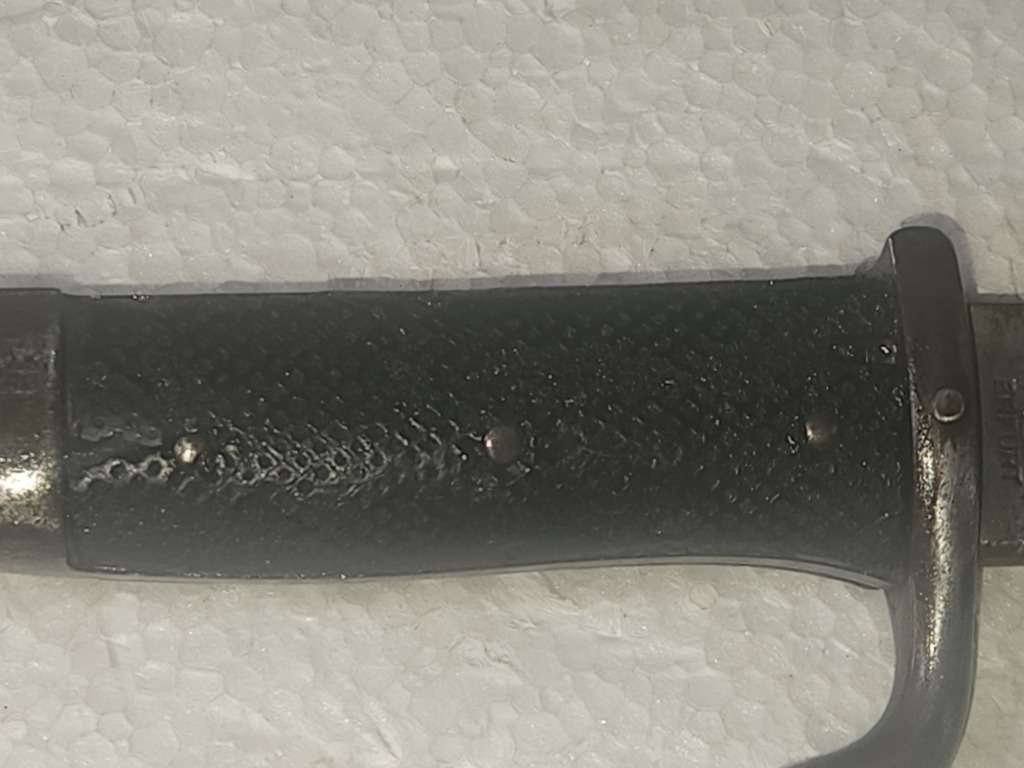 KS98 German bayonet and bandolier