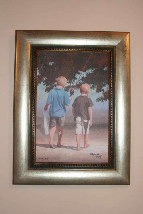 ORIGINAL SIGNED PRINT MALACHI SMITH - GOIN' FISHIN!!!!