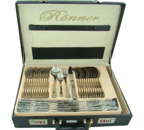 72 Piece Stainless Steel Ronner Cutlery Set