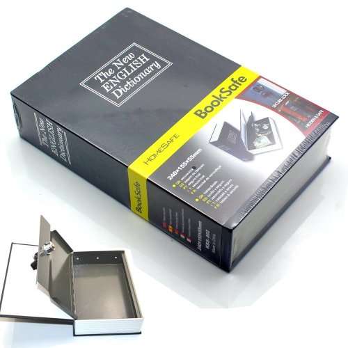 Black Home and Office BookSafe