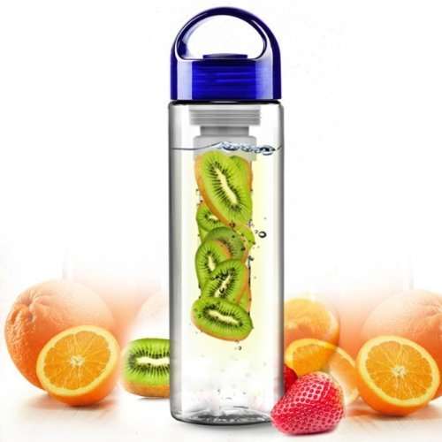 Fruit Infuser Water bottle Blue