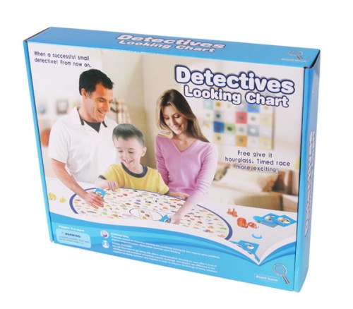 Detectives Looking Chart Board Game