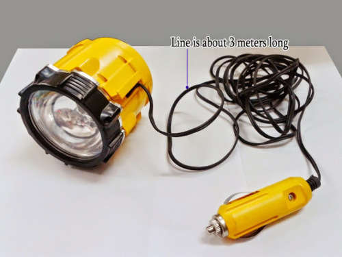 12V Car Mini Magnetic Spotlight