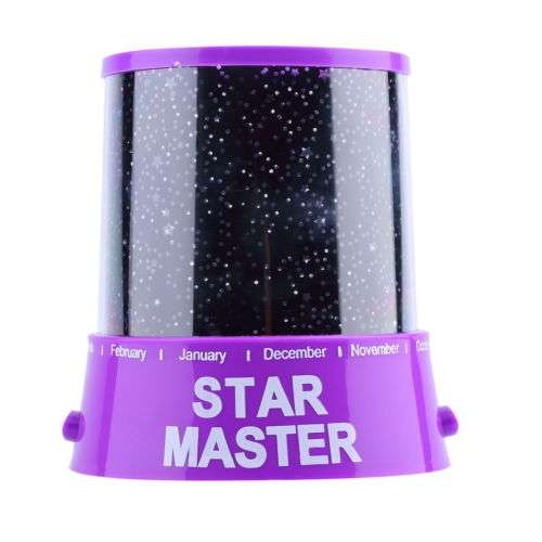 Star Master Night Light Purple