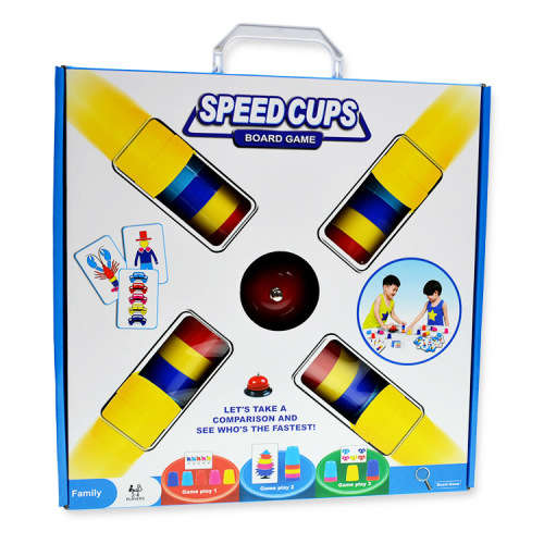 Speed cups board game