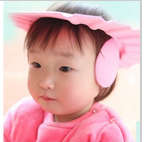 Adjustable baby shower cap