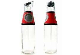 Press and Measure Oil and Vinegar Dispenser