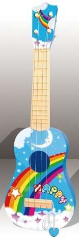 Kids 4 String Guitar Blue