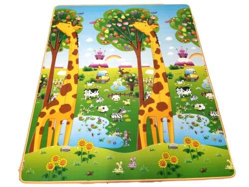Baby Crawl Mat giraffe Single sided