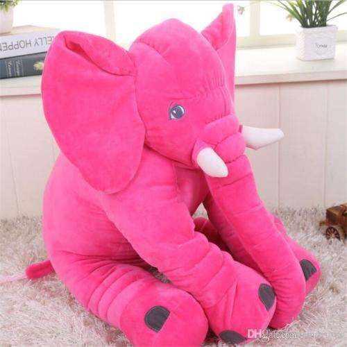 Baby elephant pillow Pink