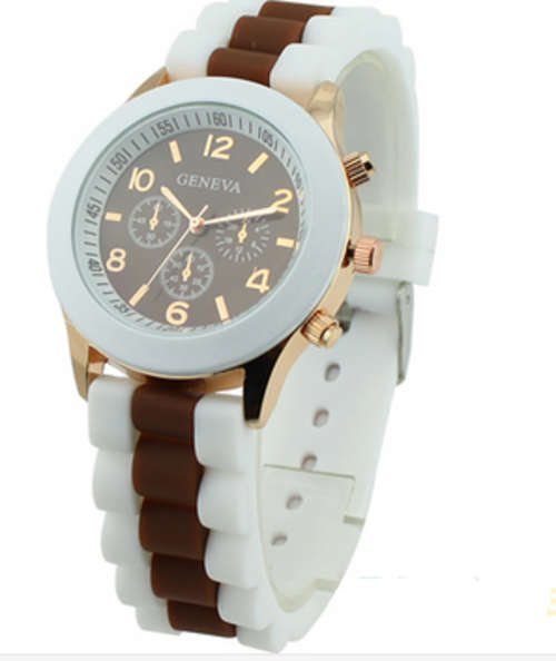 Geneva  Womens Watch Brown
