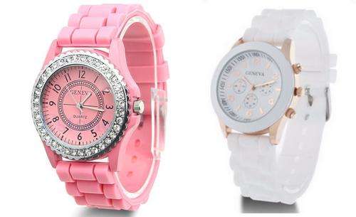 2 pack Geneva women's watch
