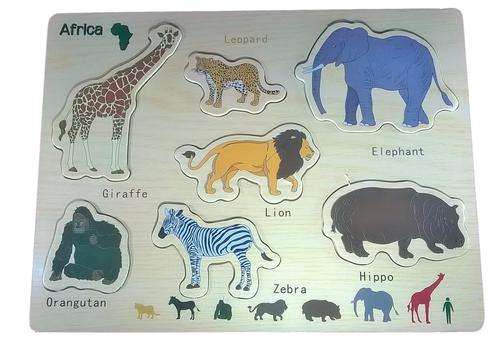 Continental Fauna puzzles