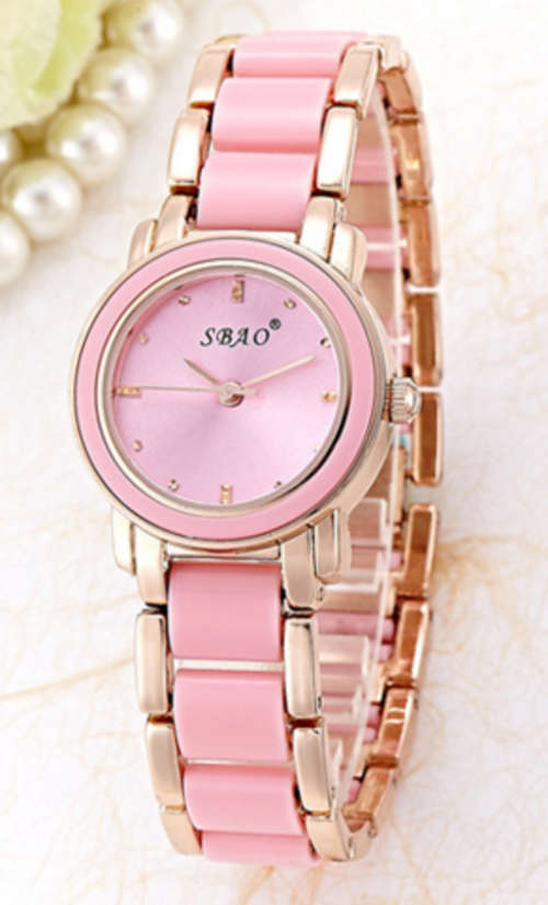Sbao Women's Fashion Watch PINK