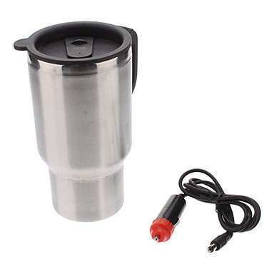 Heated Travel Mug Stainless steel with car charger!!! NEW!!! WOW!!!