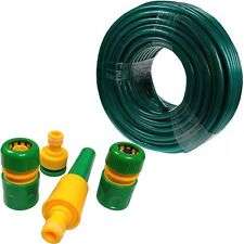 10 UP FOR SALE!!! 15 Metre Hose Pipe with attachments!!! Med-Good Quality