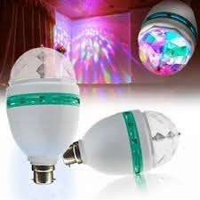 10 ON AUCTION!!! LED Full Colour Rotating Party Light!!!