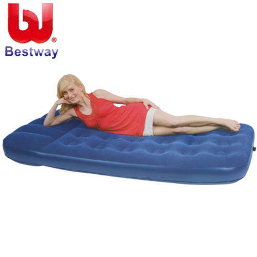 BESTWAY FLOCKED  AIR BED SINGAL-(188x99x22cm)-Good Quality!!! NEW!!!