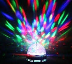 8 ON AUCTION!!! LED Full Colour Rotating Party Light!!!
