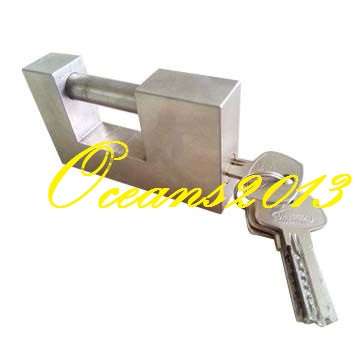 Stainless Steel Armoured Padlocks, measures 90mm-Good Quality!!!