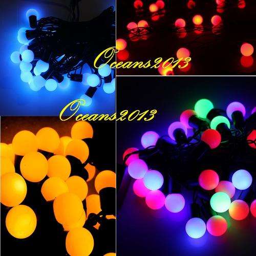 6M 40 LED Colorful Ball Fairy String Light !! Assorted Colours(Colorful/Pink/Blue/Green/Red)