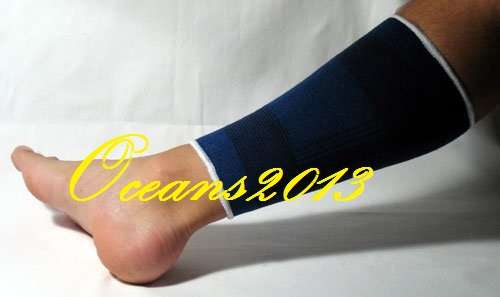 2 CALF SHIN SPLINT SUPPORT COMPRESSION SOCKS ELASTIC BAND BRACE PROTECTS SPORT