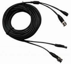 CCTV BLACK CAMERA CABLE-POWER,AUDIO & VIDEO 20m