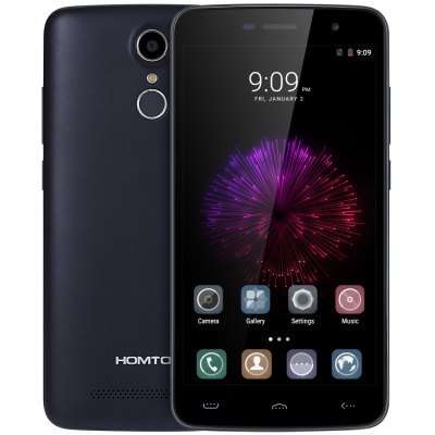 Homtom HT17 5.5", Slim, Quad Core 1.3GHz CPU, 4G LTE, Android 6.0, Fingerprint Sensor, Dual SIM