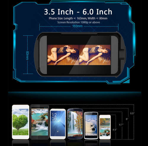 VR BOX Virtual Reality Headset Glasses Anti-Radiation Adjustable Screen Headband