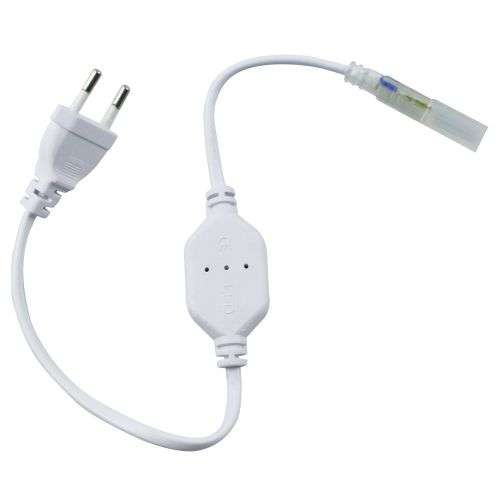 220V 5050 Flexible LED Strip Connector Power Plug