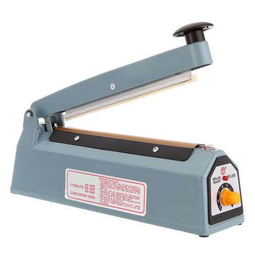 SF-200 Impulse Sealer Heating Sealing Machine Heating Sealing Plastic Bag Closer
