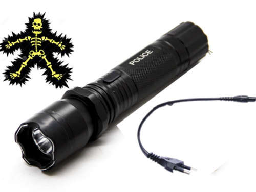 Full Metal Stun Gun Flashlight
