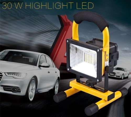 Rechargeable LED Floodlight LED Outdoor Light 30W